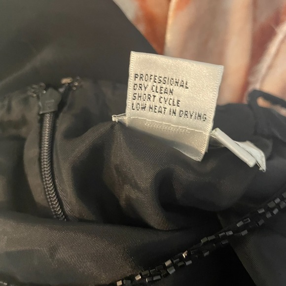 VTG GILAR EVENING Sz 8 Black Beaded Fringe Racerback Dress Little Black Dress - Picture 11 of 11